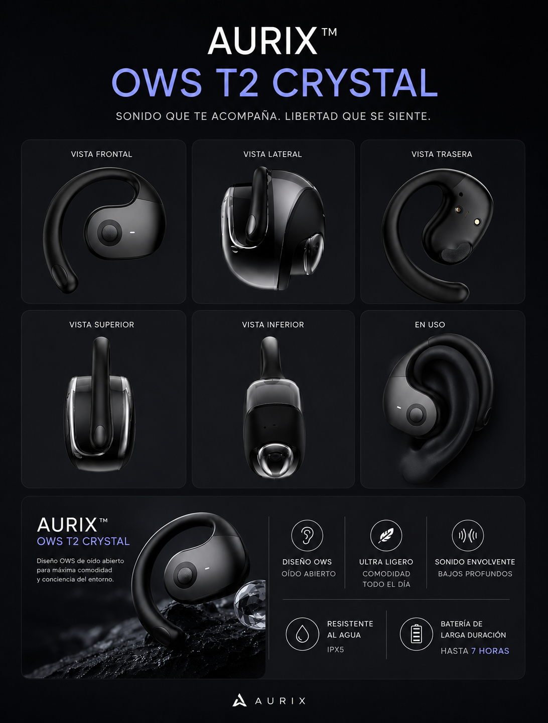 AURIX™ | OWS T2 CRYSTAL